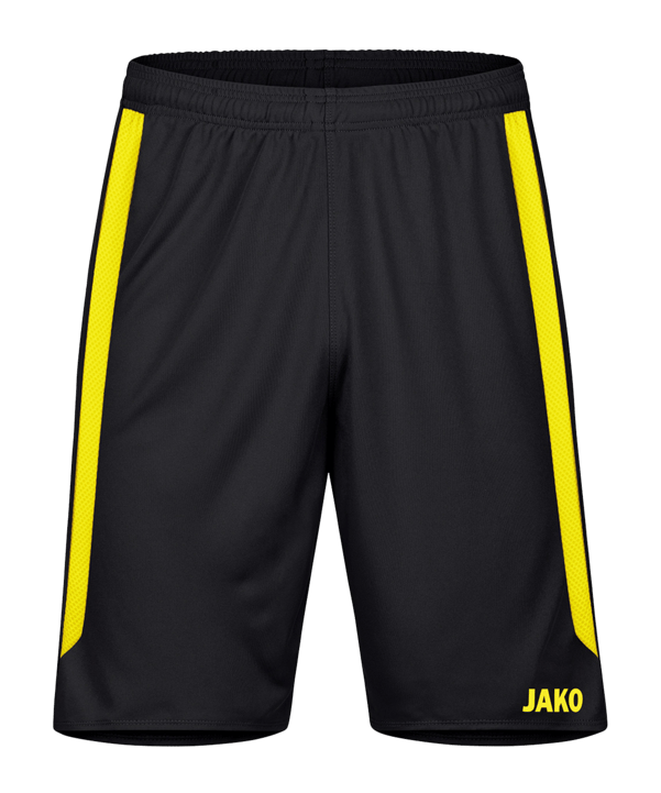JAKO Power Short Schwarz Gelb F803