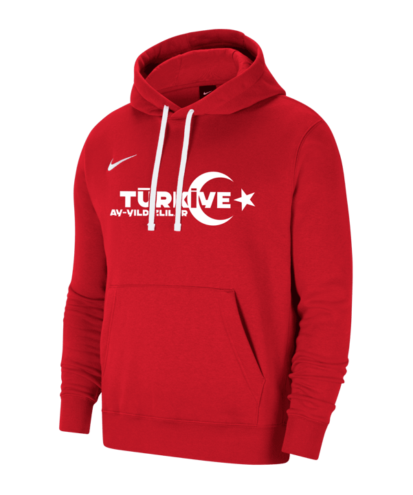 TFF Türkei Hoody EM 2024 Rot - rot