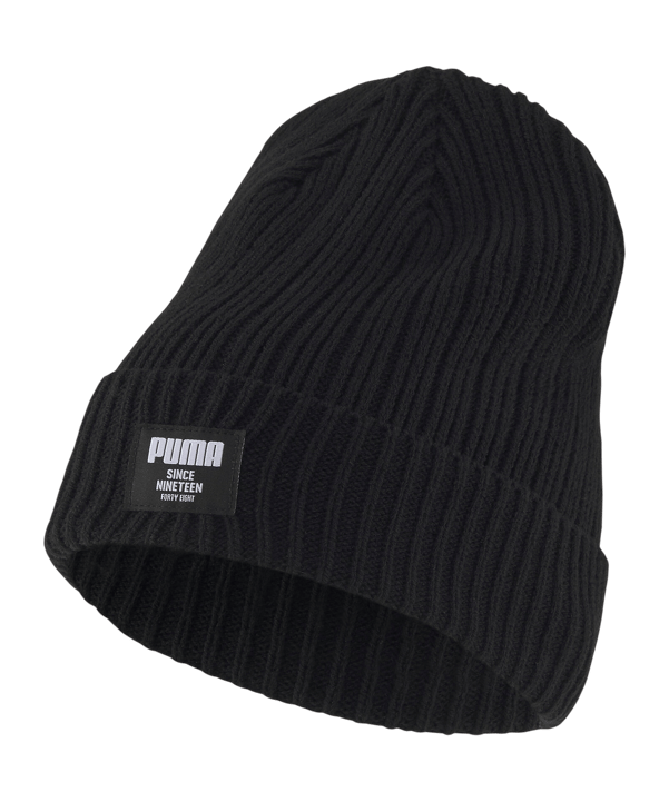PUMA Beanie Classic Schwarz F001