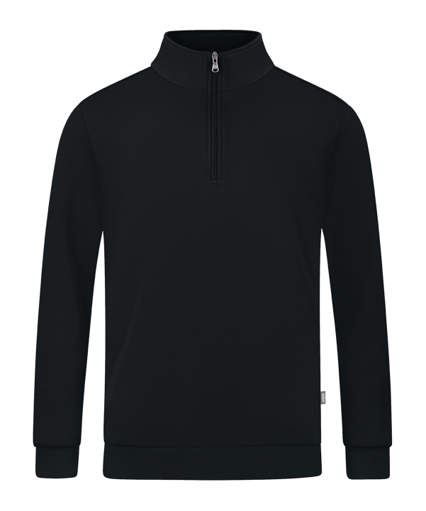 Jako Organic Ziptop Schwarz F800