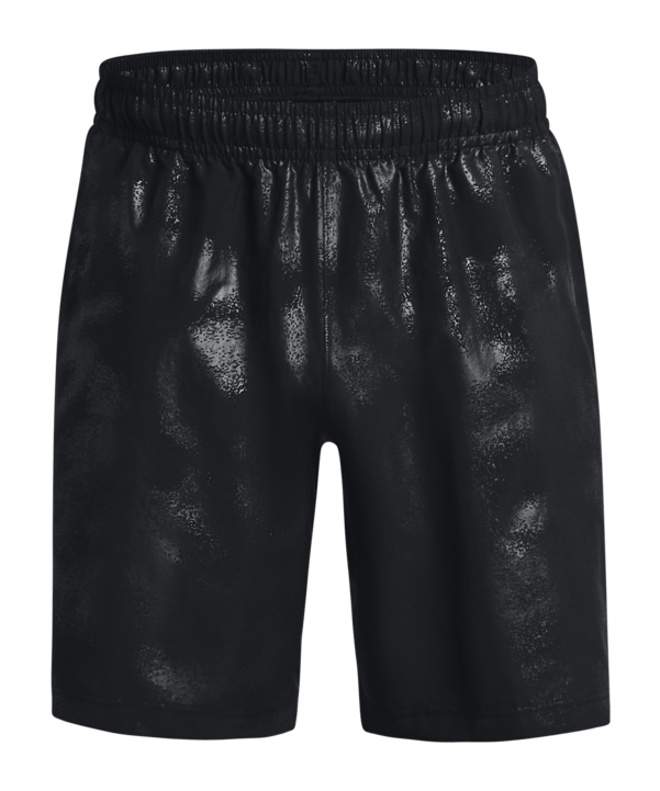 Under Armour Woven Emboss Short Schwarz F001 - schwarz