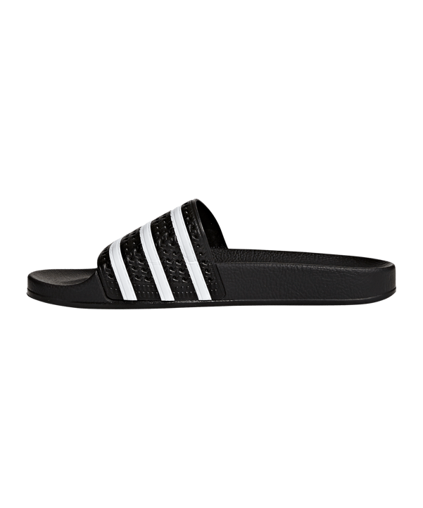 adidas Originals Adilette Schwarz Weiss - schwarz
