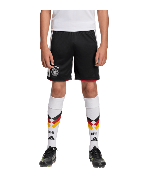 adidas DFB Deutschland Short Home WM 2026 Kids |  Schwarz - schwarz