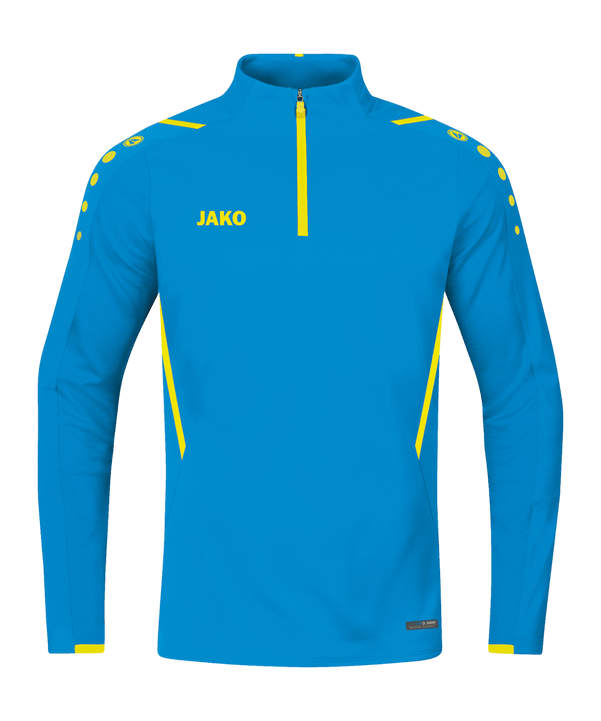JAKO Challenge Ziptop Blau Gelb F443