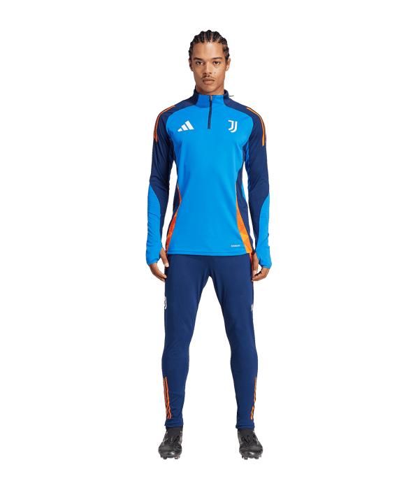 adidas Juventus Tiro 24 Competition HalfZip Blau - blau