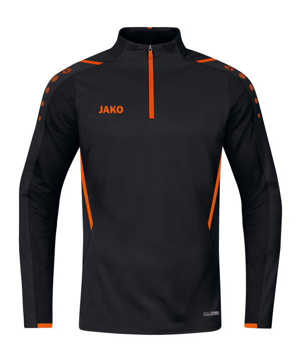 JAKO Challenge Ziptop Schwarz Orange F807
