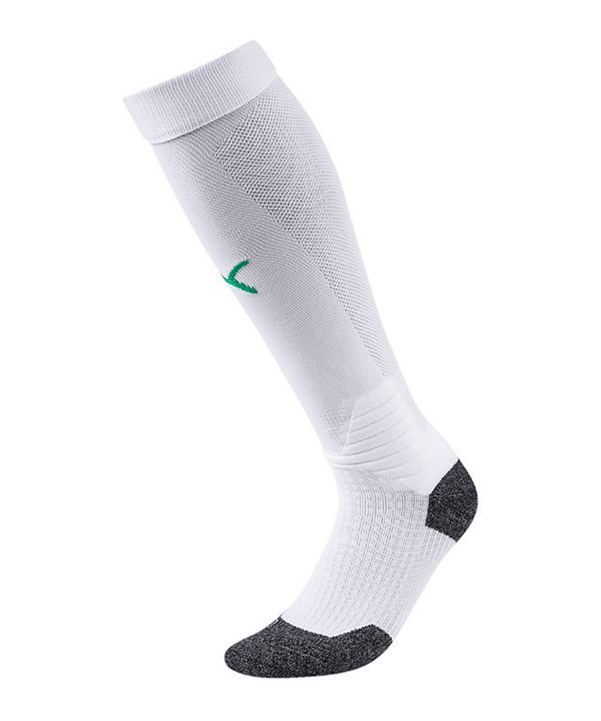 PUMA LIGA Socks Stutzenstrumpf Weiss Grün F15