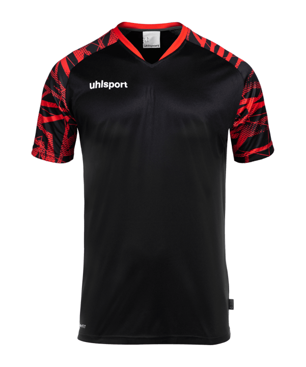 uhlsport Goal 25 Hyperred Trikot Schwarz Rot F08 - schwarz