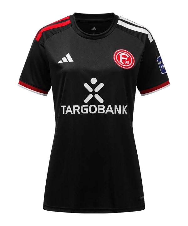 adidas Fortuna Düsseldorf Trikot 3rd 2026/2027 Damen Schwarz - schwarz