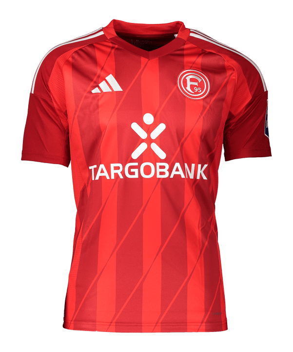 adidas Fortuna Düsseldorf Trikot Home 2024/2025 - rot