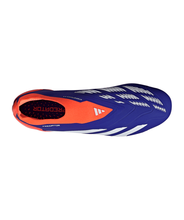 adidas Predator Elite LL FG Advancement Blau Weiss - blau