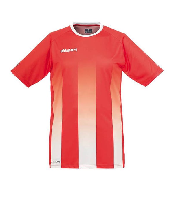 uhlsport Stripe Trikot kurzarm Kids Rot Weiss F01