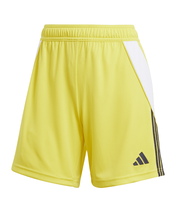 adidas Tiro 24 Short Damen Gelb Schwarz
