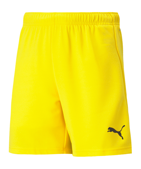PUMA teamRISE Short Kids Gelb Weiss F07