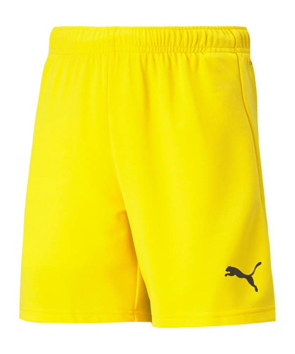 PUMA teamRISE Short Kids Gelb Weiss F07