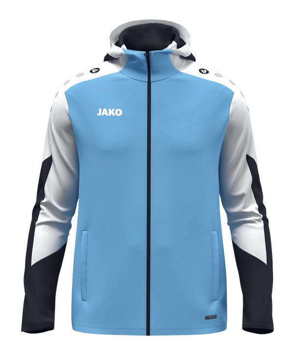 JAKO Dynamic Kapuzenjacke Blau F431 