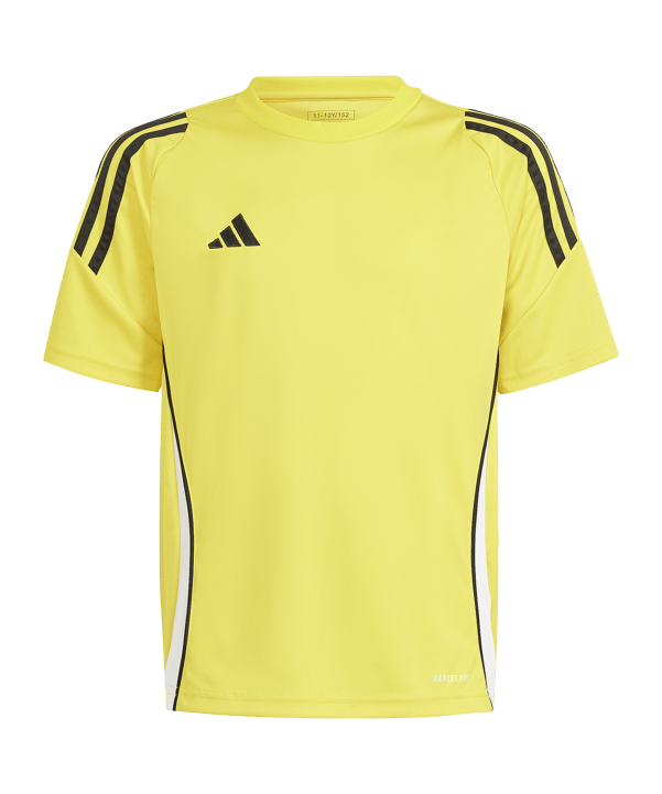 adidas Tiro 24 Trikot Kids Gelb Weiss