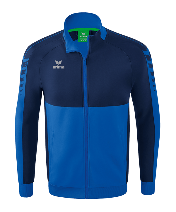 Erima Six Wings Trainingsjacke Kids Blau