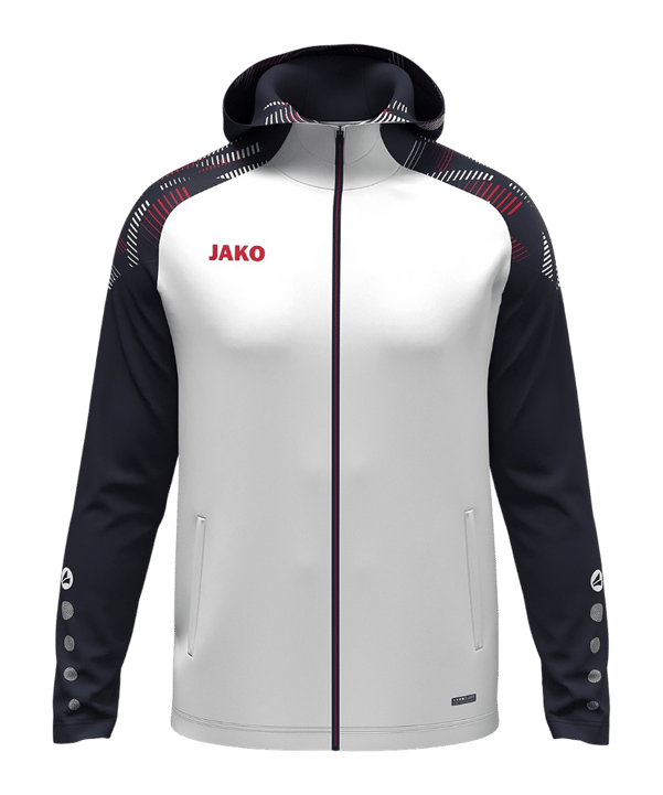 JAKO Sonic Kapuzenjacke Weiß F039 