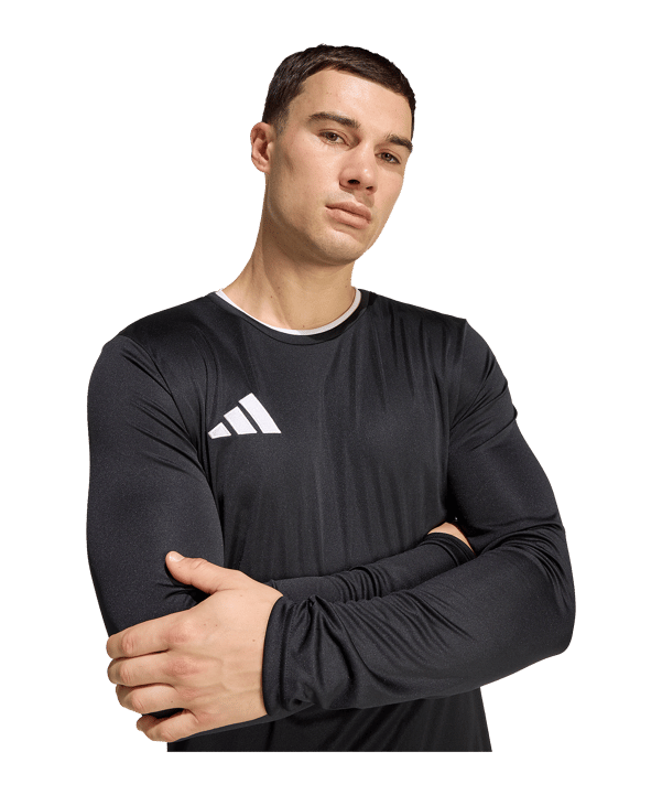 adidas Entrada 26 Trikot Langarm Schwarz - schwarz