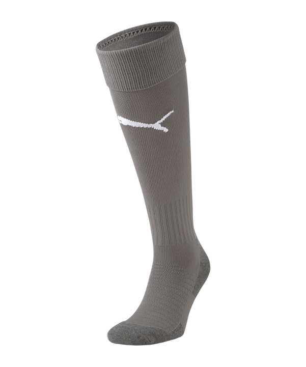 PUMA teamLIGA Core Stutzenstrumpf Grau F43