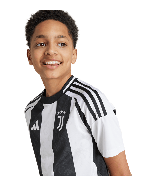 adidas Juventus Turin Trikot Home 2024/2025 Kids Weiss - weiss