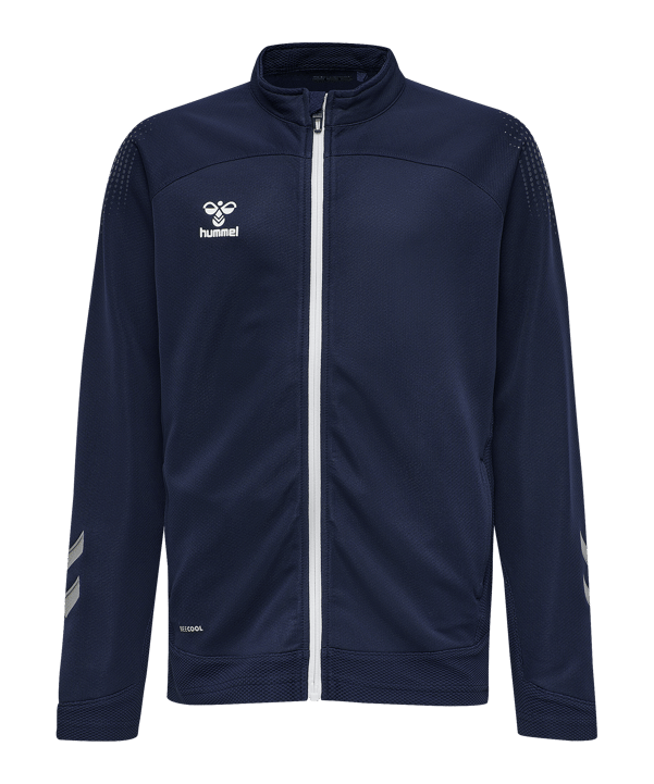 Hummel hmlLEAD Poly Trainingsjacke Kids Blau F7026