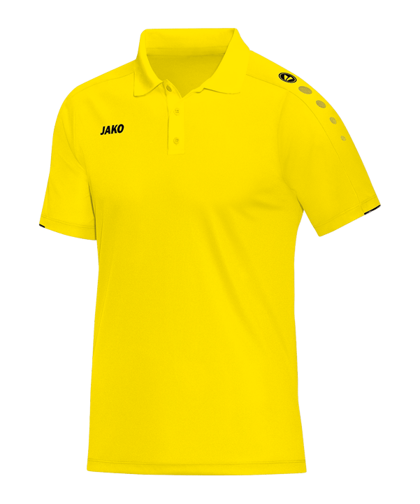 JAKO Classico Poloshirt Damen Gelb F03