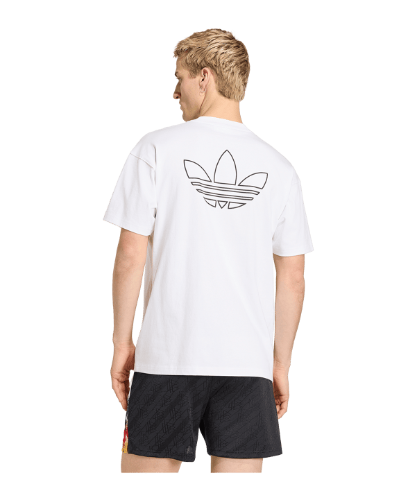 adidas DFB Deutschland T-Shirt Weiß - weiss