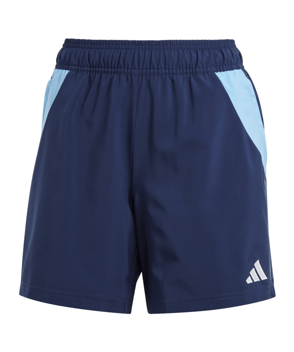 adidas Tiro 24 Competition Downtime Short Damen Blau - blau