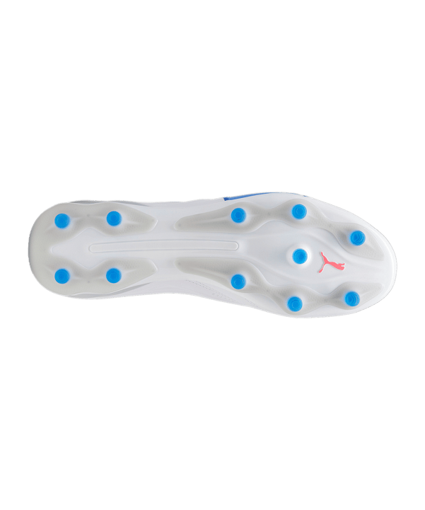 PUMA KING Pro FG/AG Formula Weiss Blau F02 - weiss