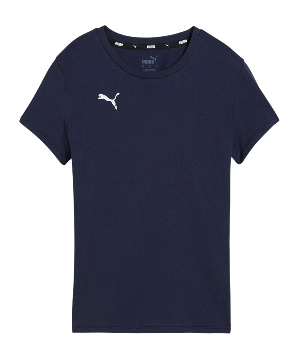 PUMA teamGOAL Casuals T-Shirt Damen Blau F06
