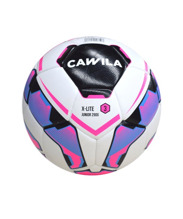 Cawila Light-Fußball MISSION HYBRID X-LITE |   Fairtrade 290g | Gr.3 - weiss