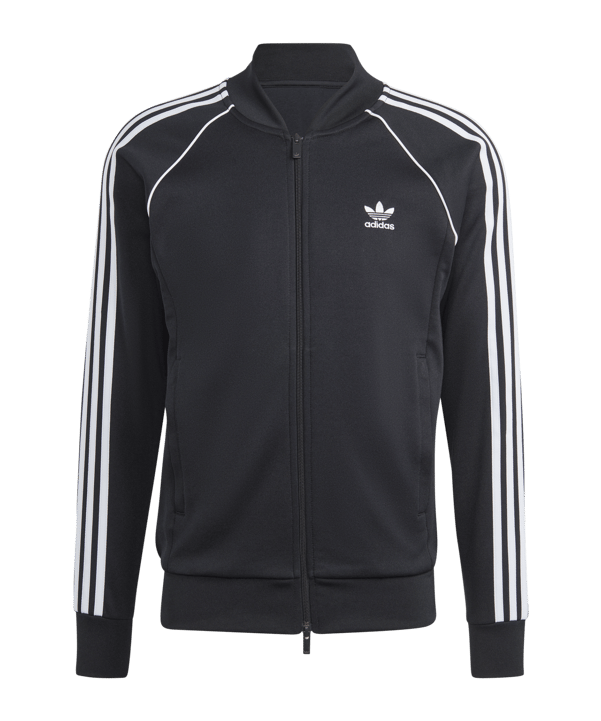 adidas Originals SST Trainingsjacke Schwarz - schwarz