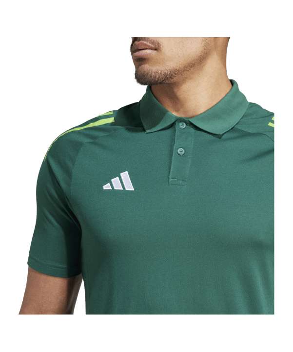 adidas Tiro 24 Competition Poloshirt Grün | - gruen
