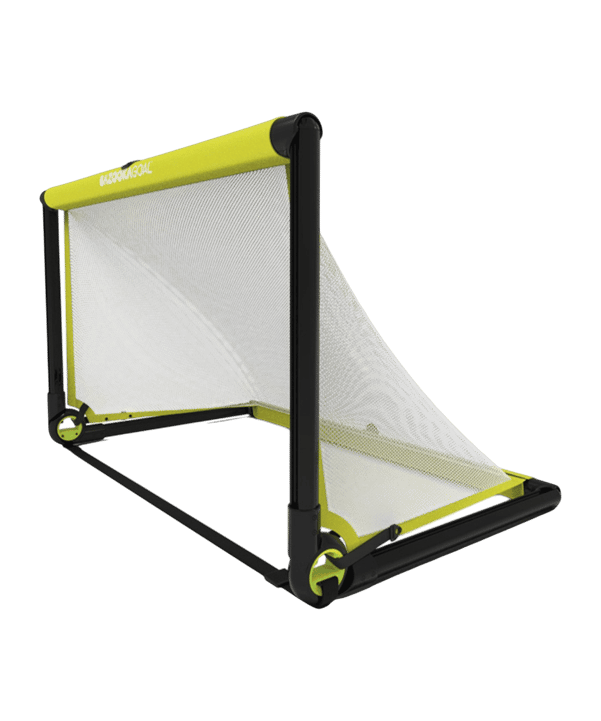 BAZOOKAGOAL CLASSIC PVC | 120x75cm | Gelb Weiß | - gelb