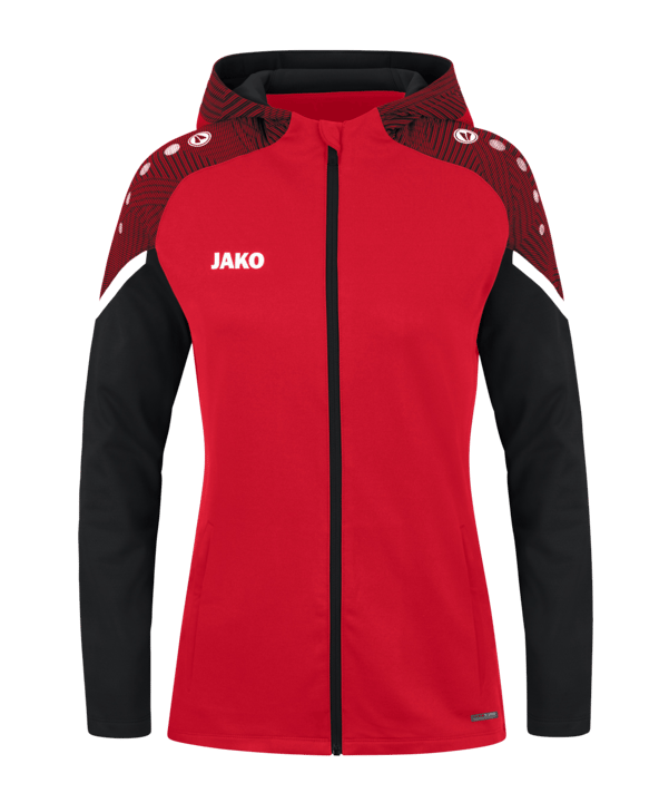 JAKO Performance Kapuzenjacke Damen Rot F101
