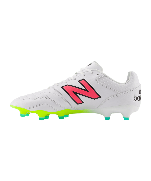 New Balance 442 Pro v2 FG United in FuelCell Weiss FMWH - weiss