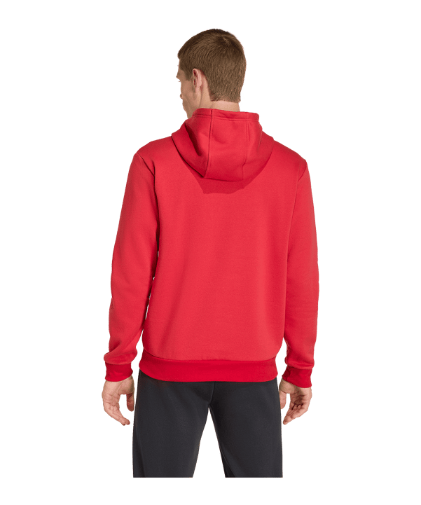 adidas Entrada 26 Hoody Rot - rot