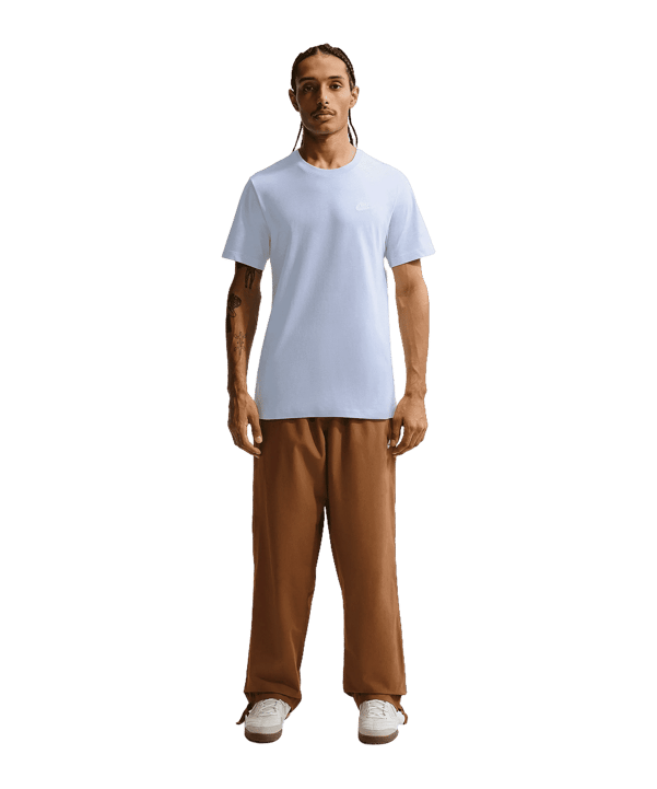 Nike Sportwear Club T-Shirt Blau - blau
