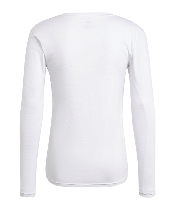 adidas Team Base Top langarm Weiss - weiss