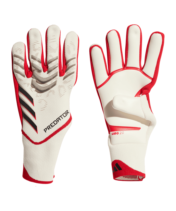 adidas Predator Pro Champagne Torwarthandschuhe Weiss