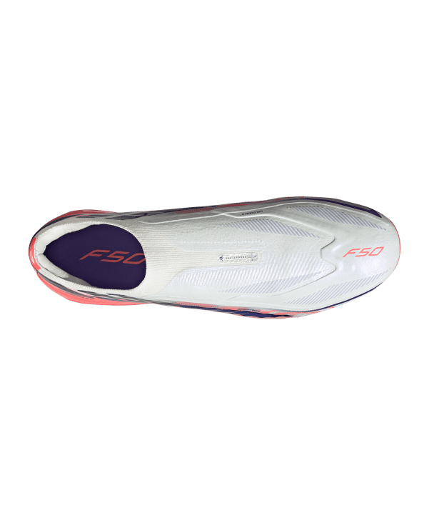 adidas F50 Hyperfast Pro Laceless AG Weiß - weiss