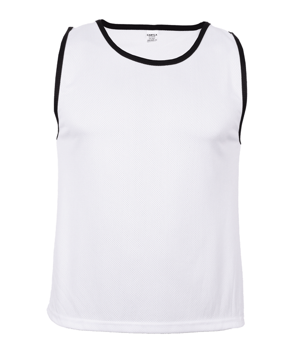 Cawila ACADEMY Trainingsleibchen 3er Set Kids | Weiss - weiss