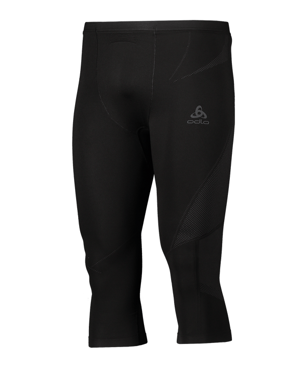Odlo Fundamentals Light 3/4 Tight Schwarz F15000 - schwarz