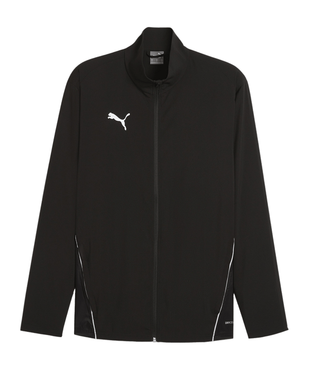 PUMA teamGOAL Sideline Jacke Schwarz F03