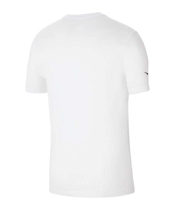 Nike Park 20 T-Shirt Weiss Schwarz F100 - weiss