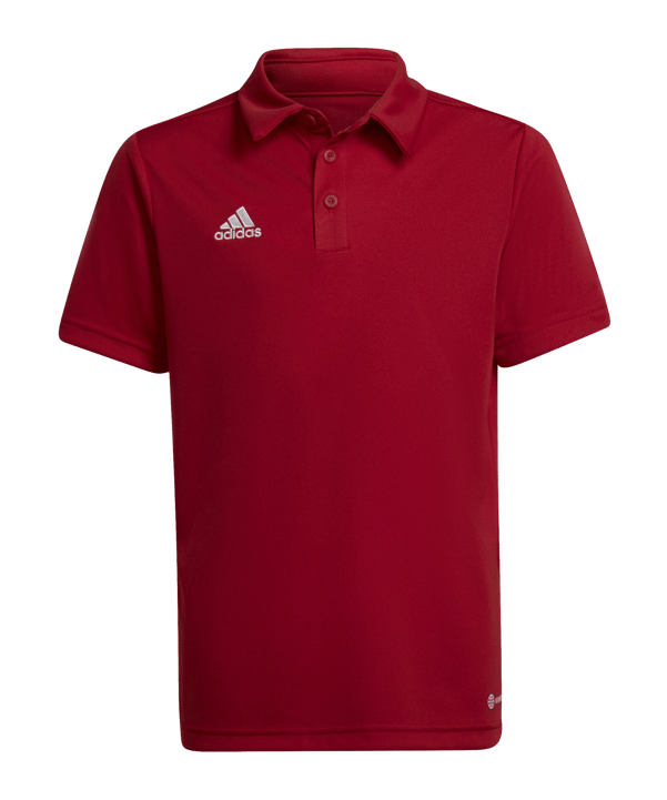 adidas Entrada 22 Poloshirt Kids Rot
