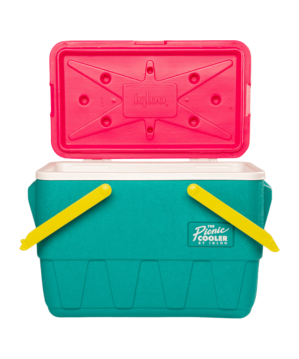 Igloo Retro Picnic Cooler 25 QT 23L Kühlbox Grün - gruen