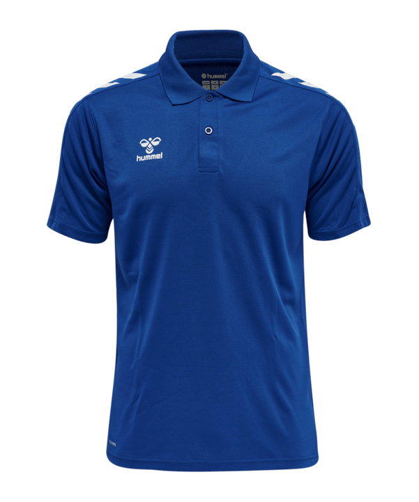 Hummel hmlCORE XK Functional Poloshirt Blau F7045